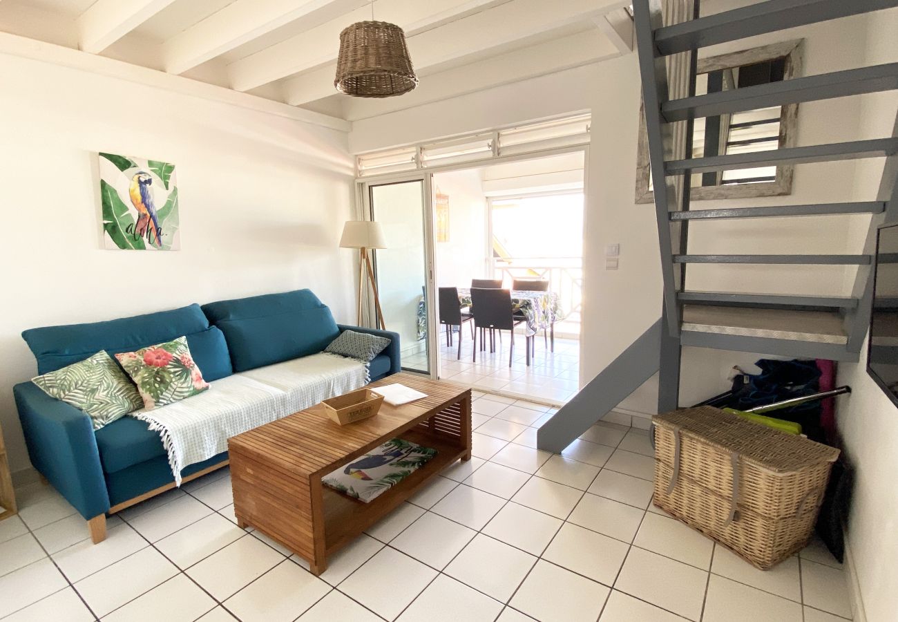Apartment in Les Trois-Ilets - Ti Caraïbes, 4 pers, piscine, vue mer