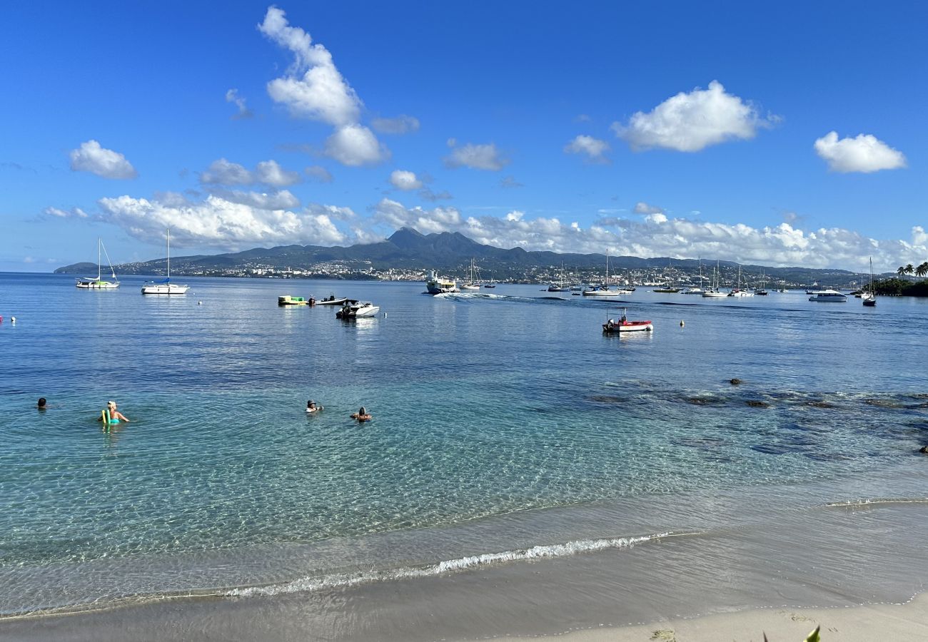 Appartement à Les Trois-Ilets - Indigo, 4 pers, superbe vue mer, plage