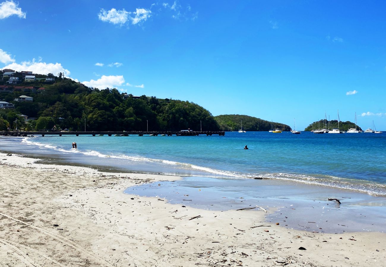 Maison à Les Trois-Ilets - Lakayou, 4 pers, piscine privée, plage